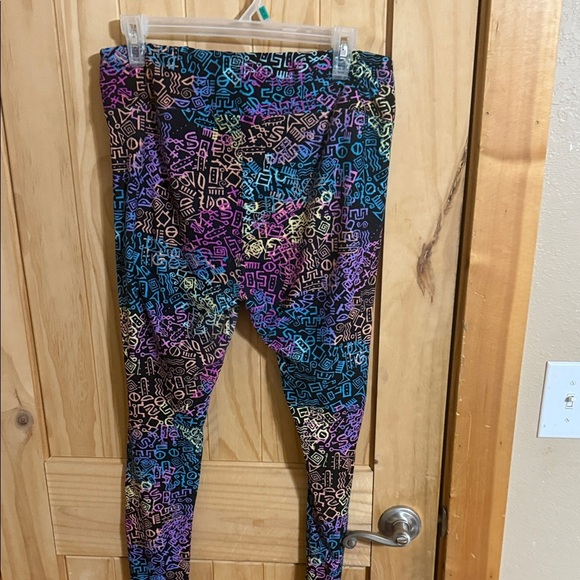 LuLaRoe Colorful Geometric Women’s Leggings - Picture 3 of 4